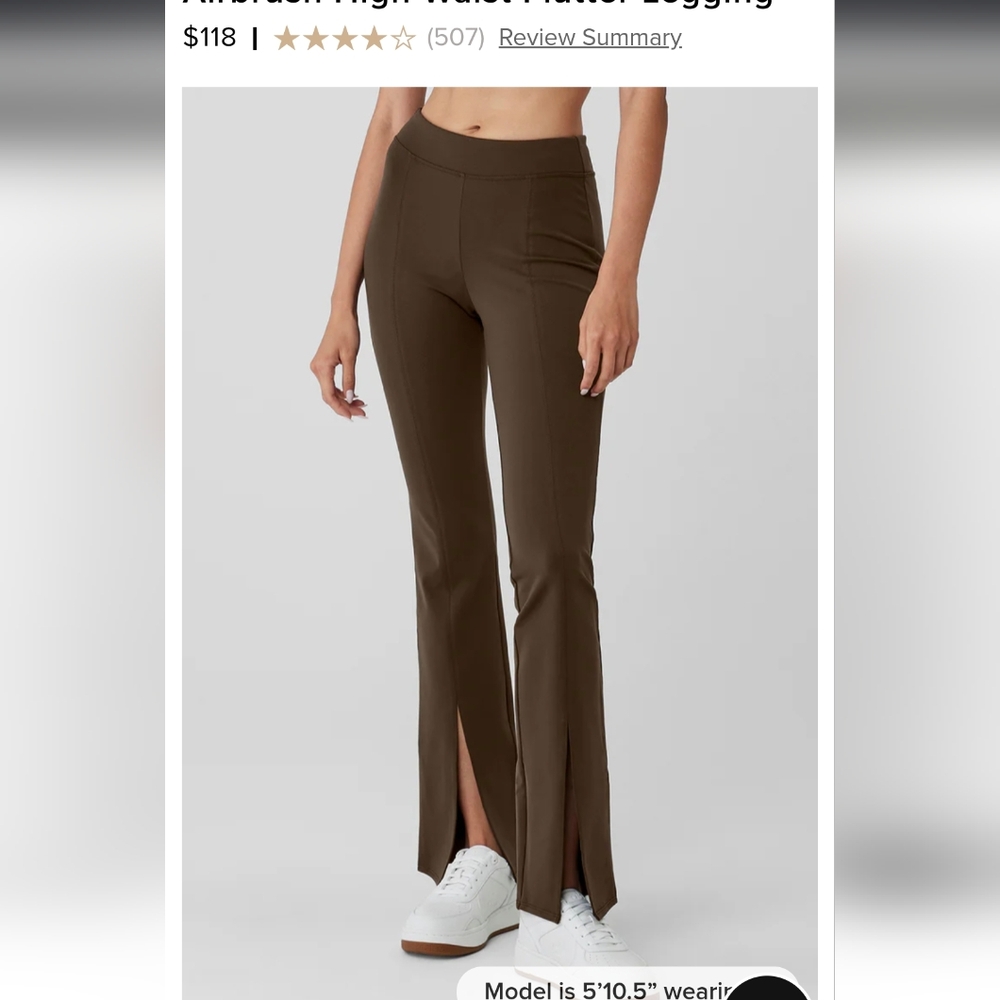 Alo yoga Airbrush High waist flutter legging